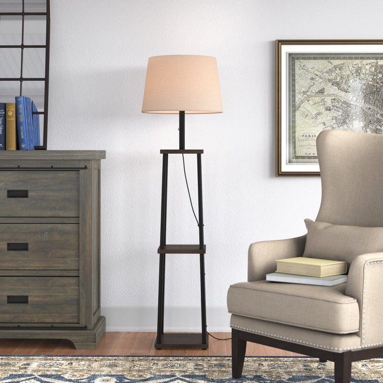 Three Posts 62" Koester Bookshelf Floor Lamp & Reviews Wayfair.ca